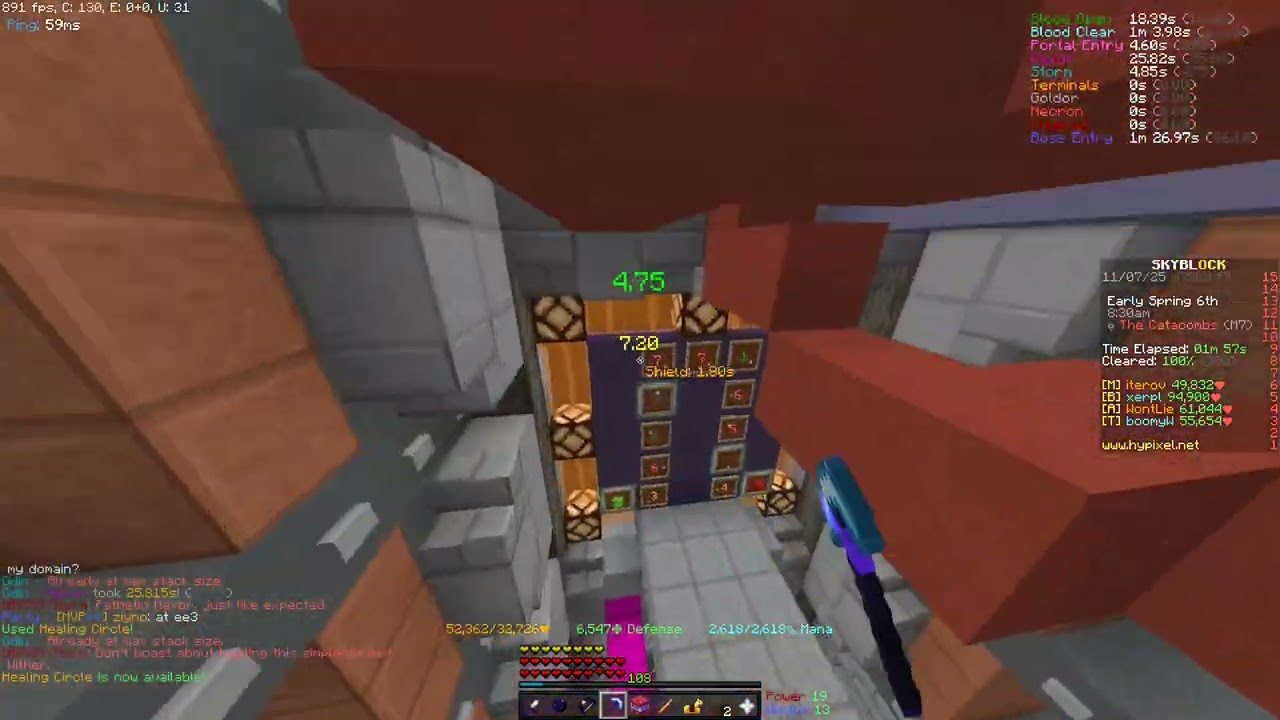 4:49 m7 casual 5/5 legit (healer pov)