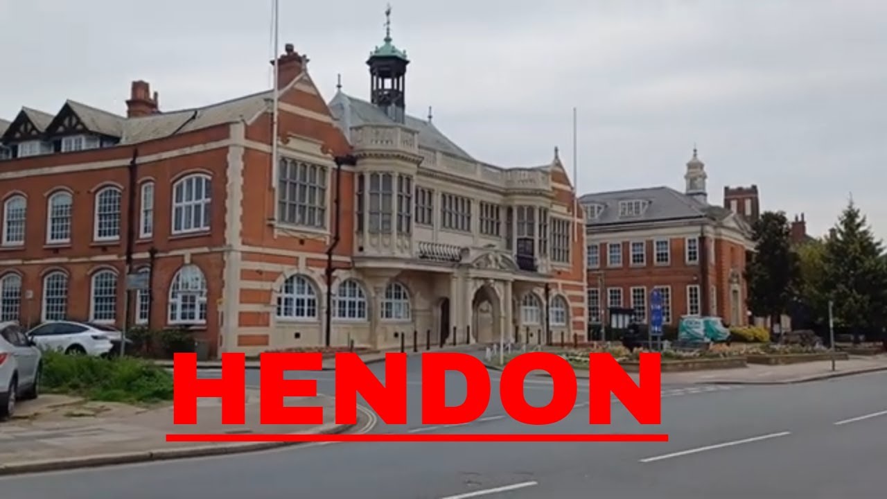 London walking tour of Hendon Central to Finchley Central