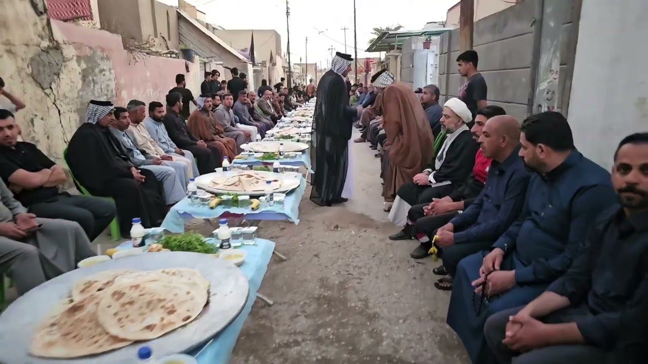 وجبة عشاء بثواب الامام الحسين ع وثواب المرحوم حمزه اسماعيل عبدلله ابو حيدر  الله يرحمه 