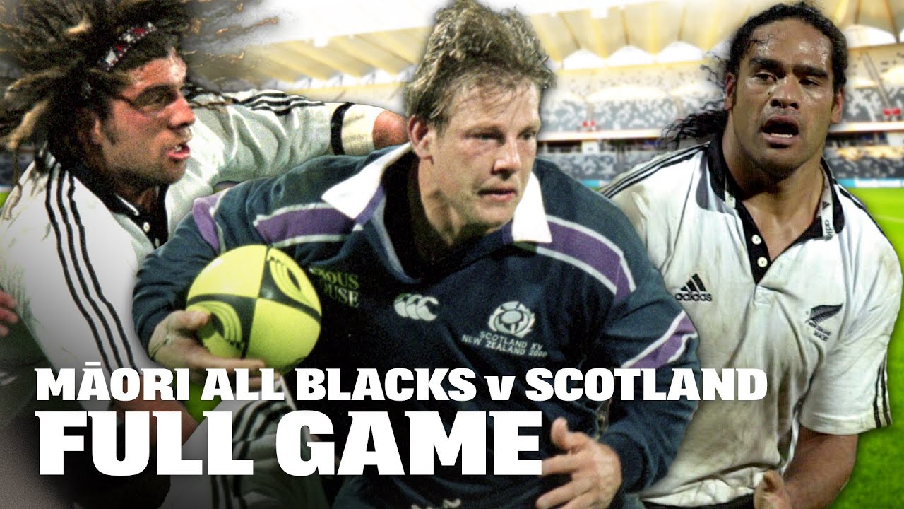 Last Time Māori All Blacks Faced Scotland | Epic 2000 Clash!