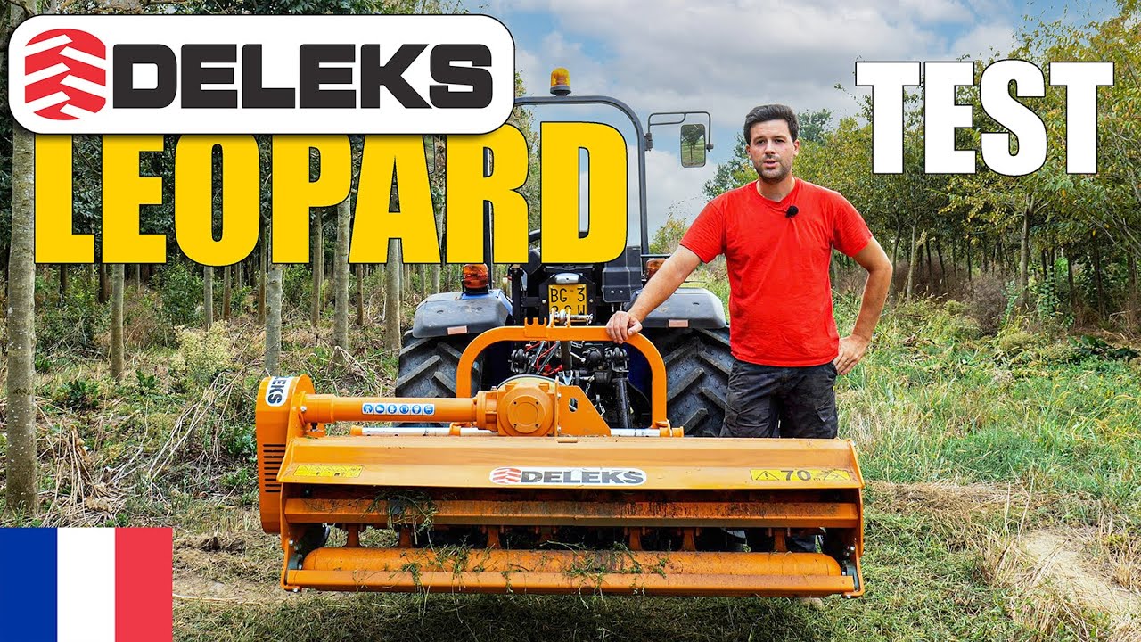 Test de Broyeur d&eacute;portable DELEKS LEOPARD - @MattTheFarmerOfficial