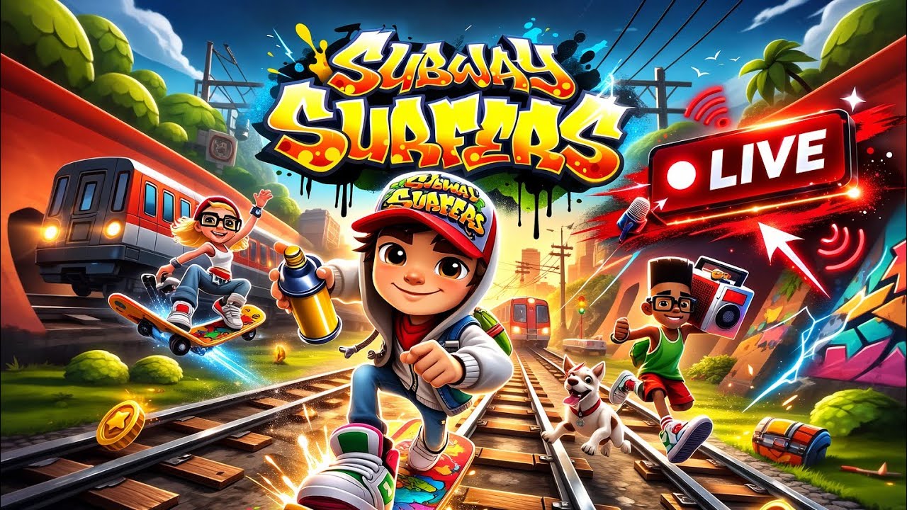 INSANE HIGH SCORE LIVE 😱 Can I Break My Record? | Subway Surfers Live 🔥