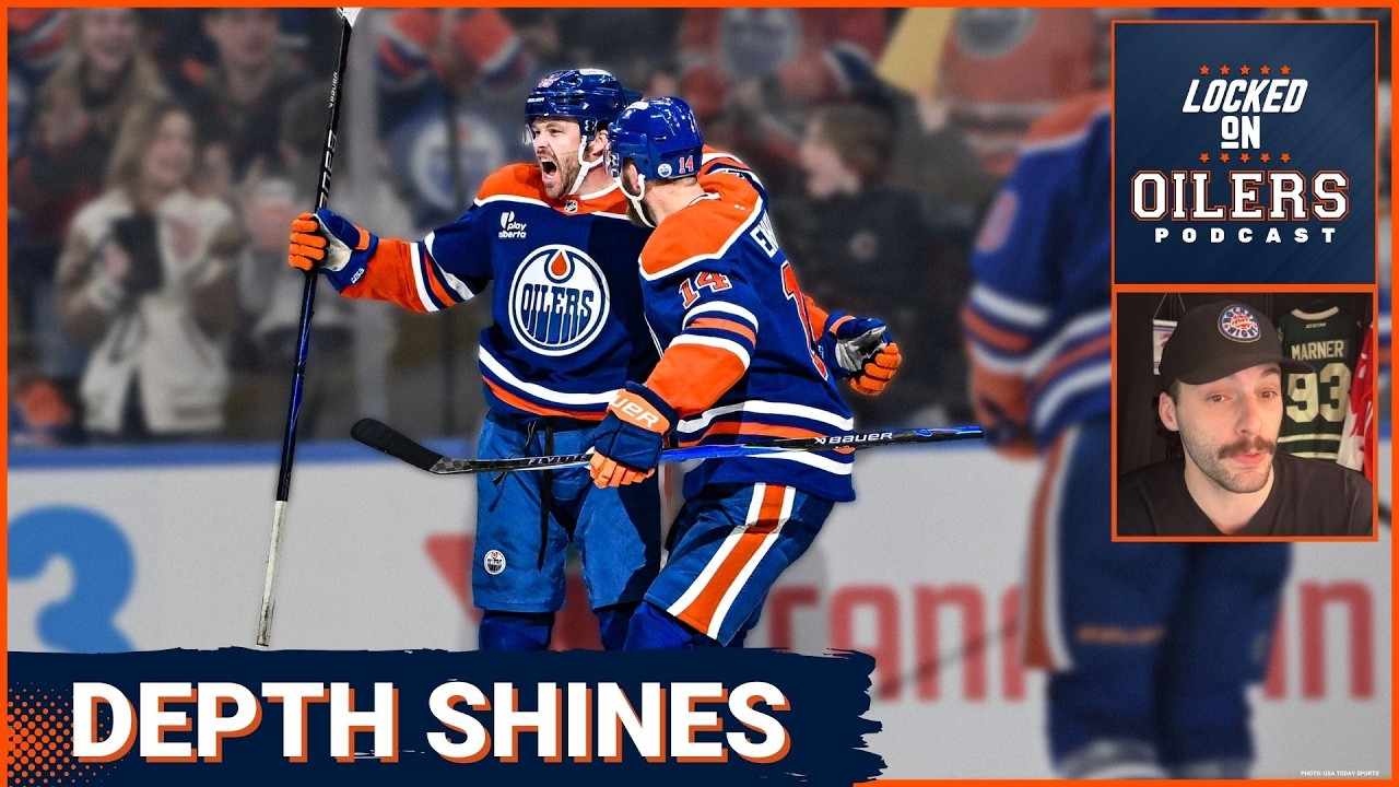 Edmonton Oilers SURVIVE San Jose! Max Jones Steps Up & Draisaitl Injury Fallout