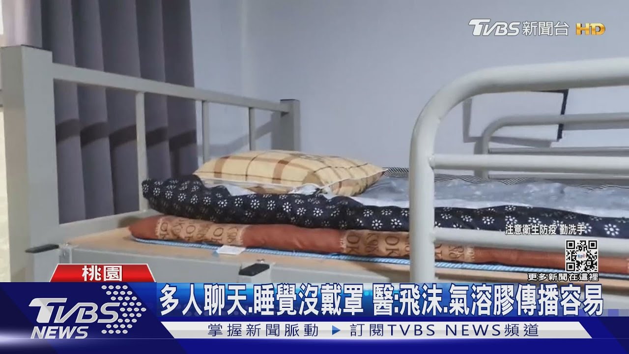 亞旭移工睡上下舖 「24人擠一房」恐成病毒溫床｜TVBS新聞