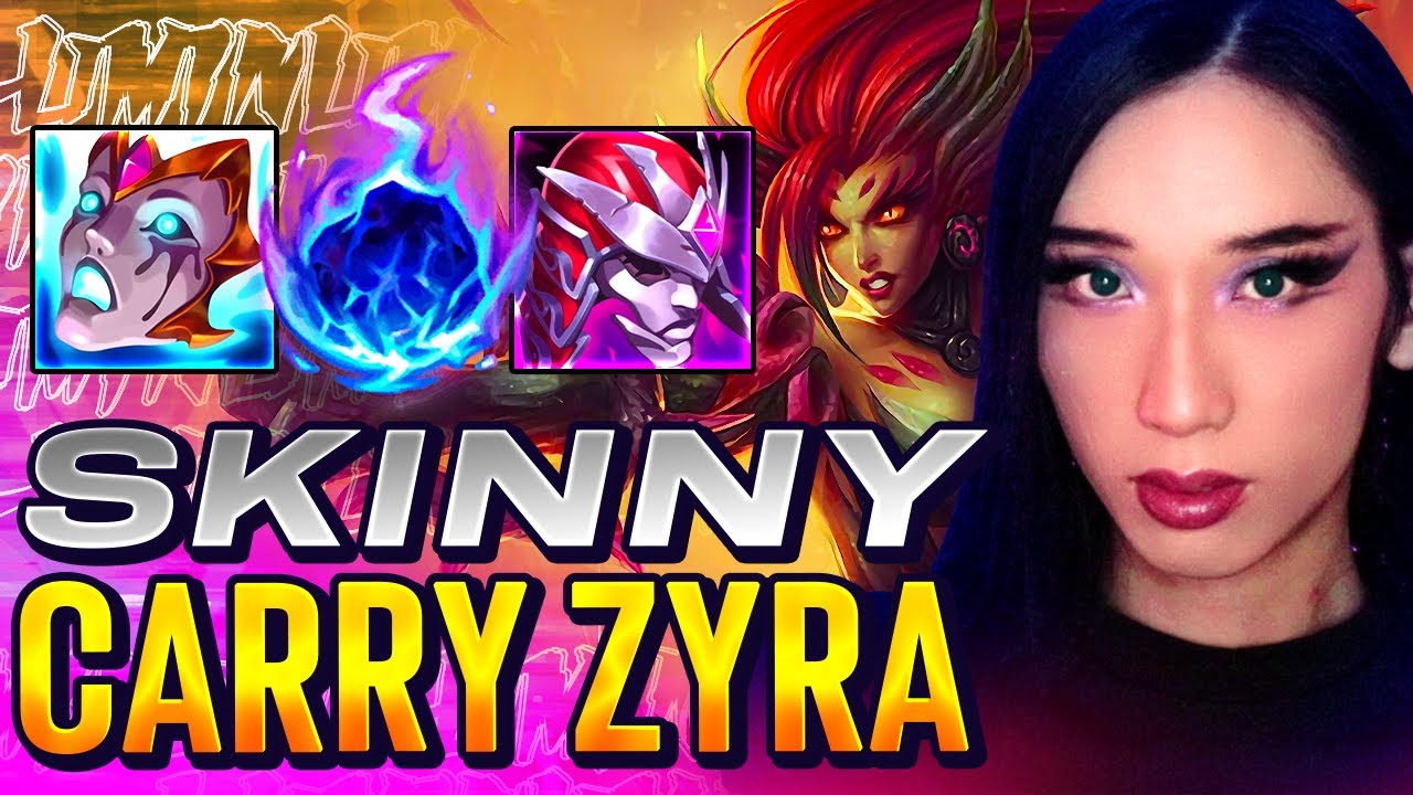 This is the BEST SUPPORT to SOLO CARRY to DIAMOND! | Luminum Zyra Full Gameplay