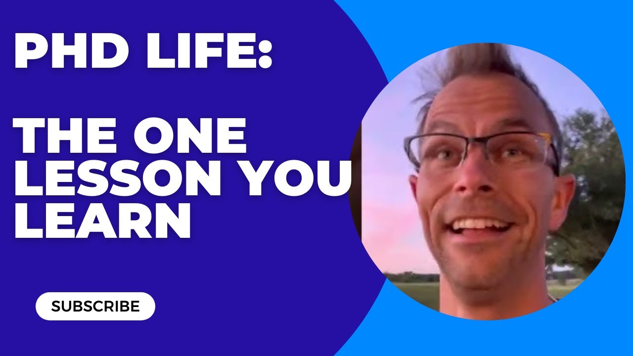 PhD Life: The One Lesson You Learn When You Create Something New
