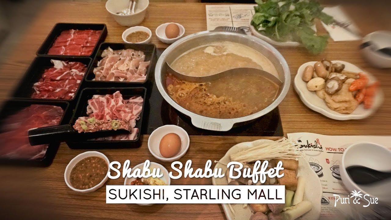SUKISHI Japanese Buffet ALL-YOU-CAN-EAT Shabu Shabu 😋 (Non-Halal)