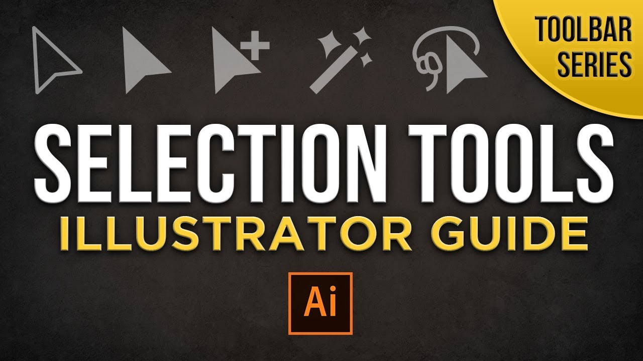 Инструменты выделения | Руководство для начинающих по Adobe Illustrator CC | Серия панелей инстру...