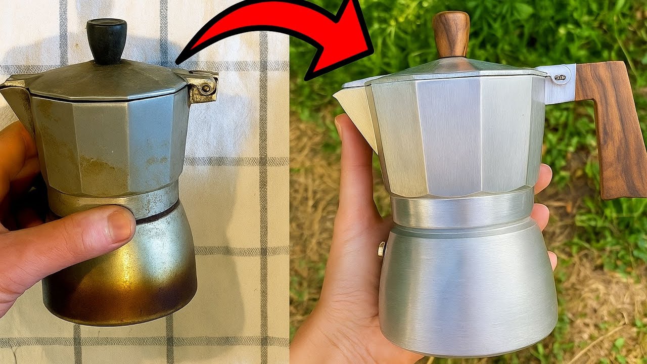 Reviving a Moka Pot: Customizing and Renovating After 15 Years of Use