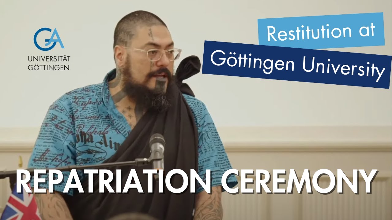 Repatriation Ceremony: Göttingen University hands over 
