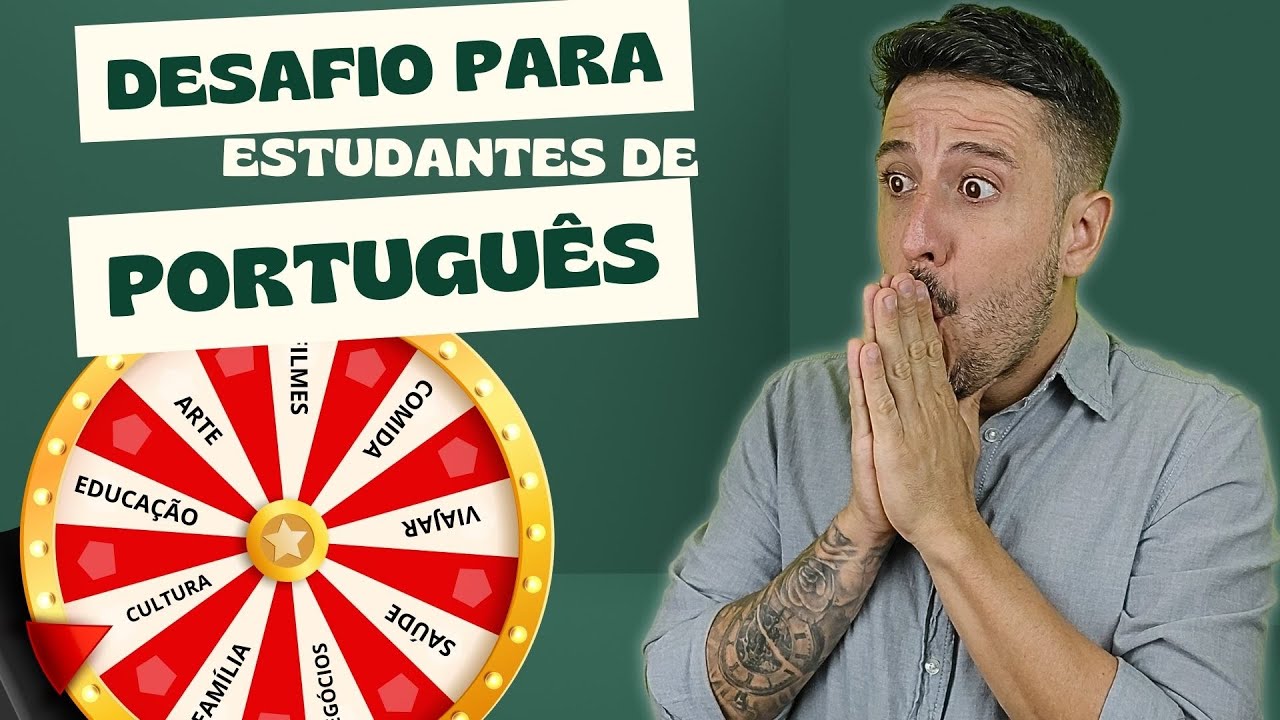 Um desafio que vai fazer seu português decolar.