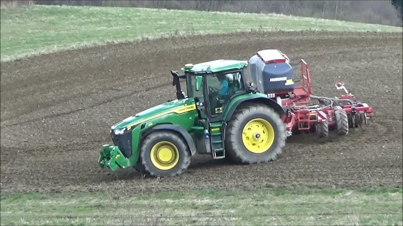 John Deere 8R 340 + Horsch Focus 6 TD - Setí Pšenice