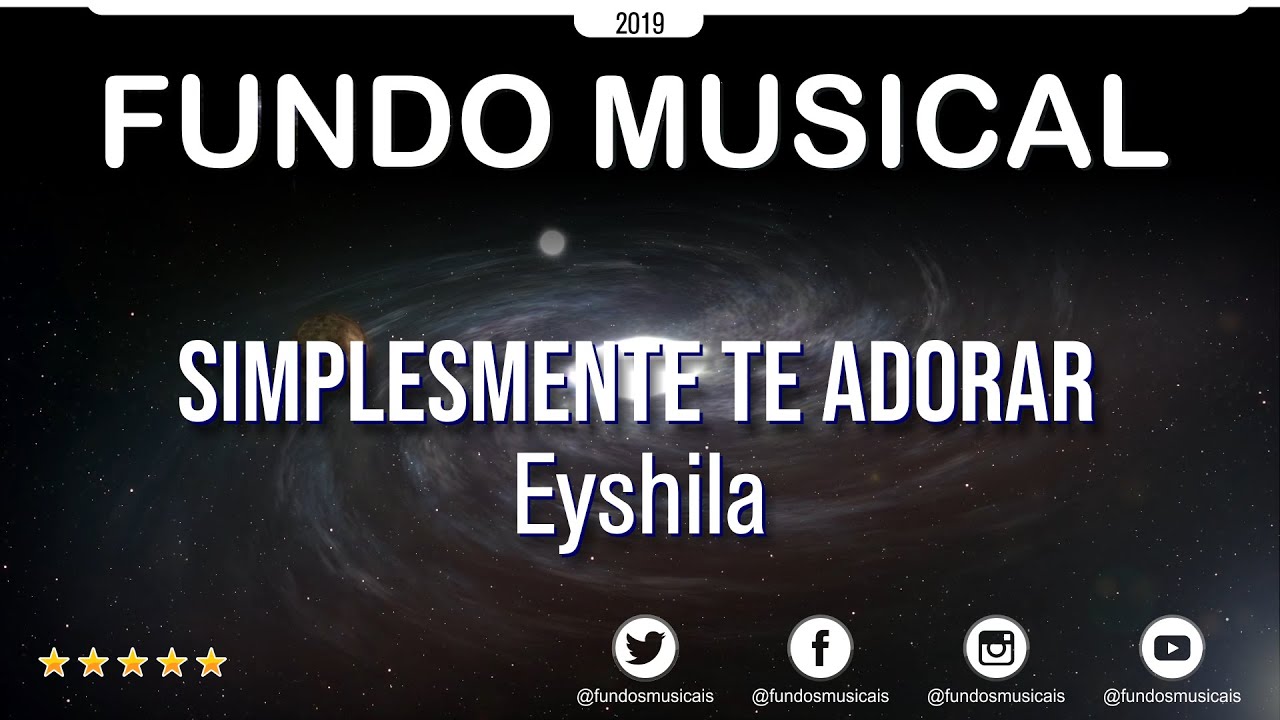Fundo Musical | Simplesmente Te Adorar - Eyshila  | Teclado cover