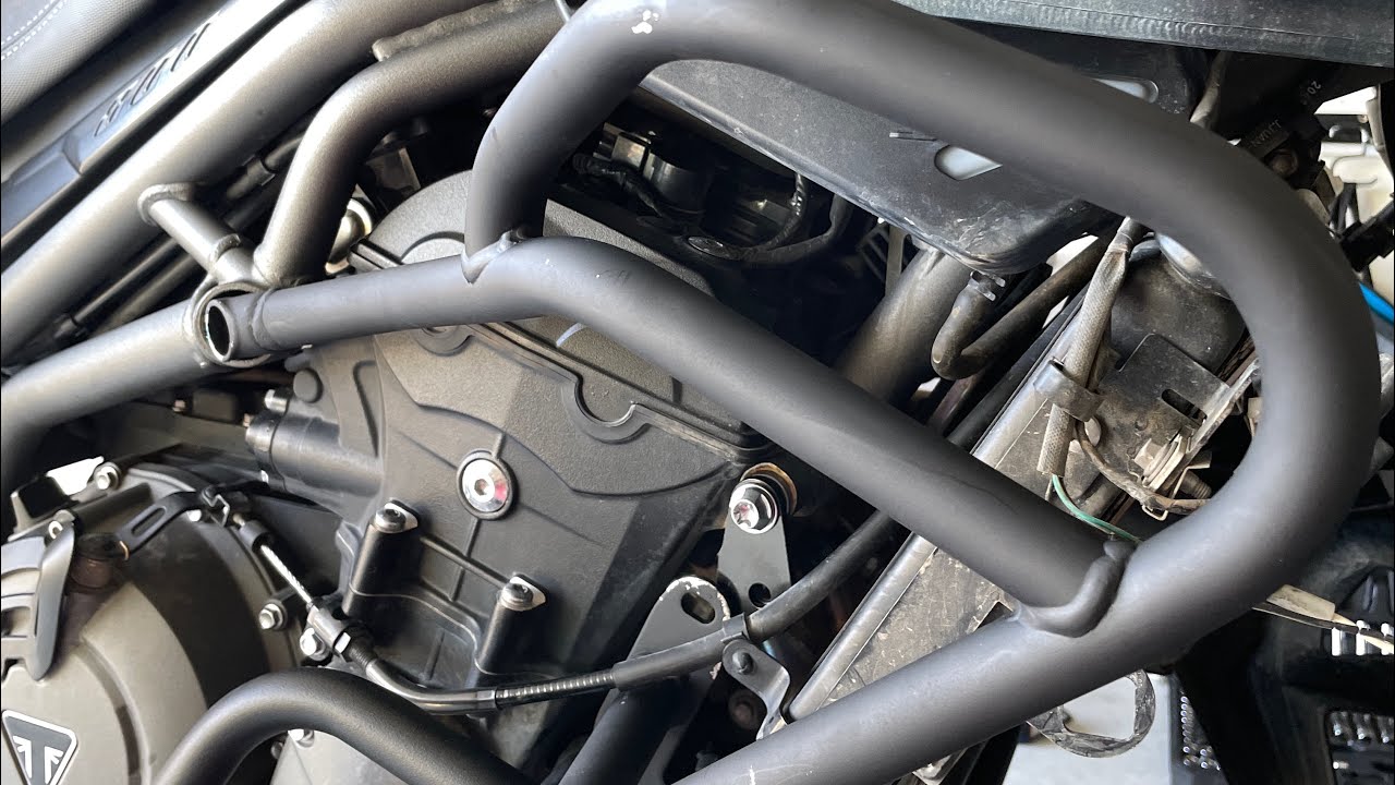 Installing Crash Bars on a 2018 Triumph Tiger 800 XCa | Step-by-Step Guide