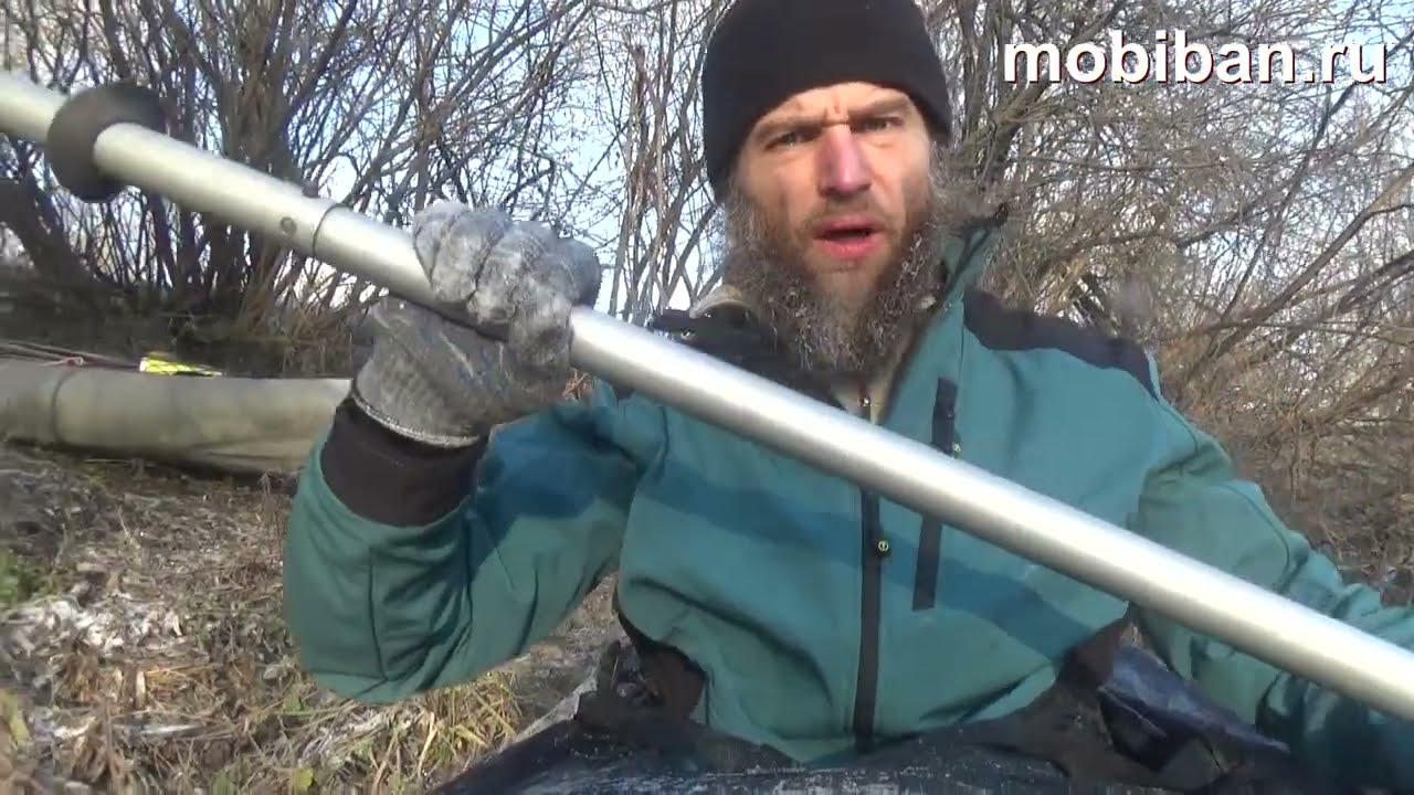 Мобиба К6 с печью Дюна-3. Зимний сплав по Дубне на пакрафте Журавль XXL