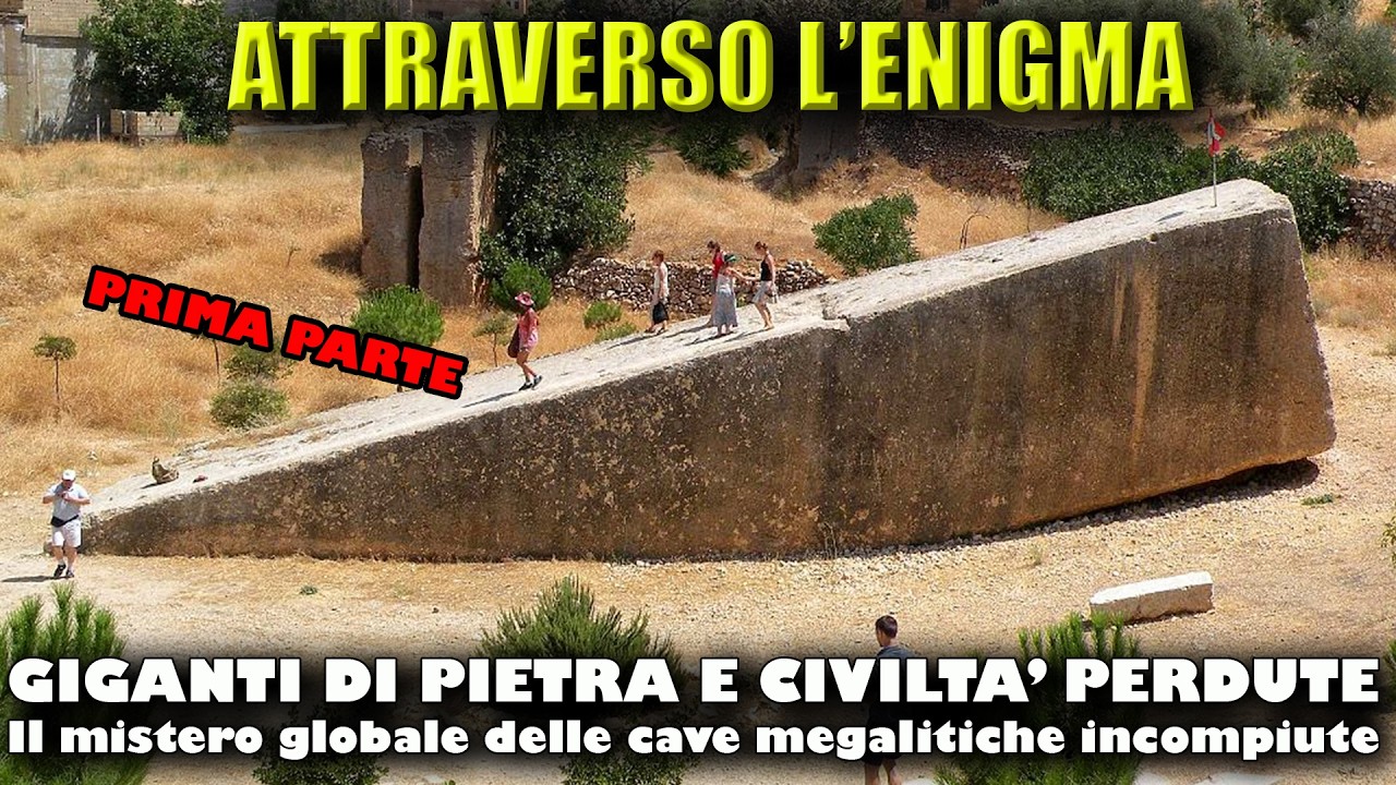 Giganti di pietra e civiltà perdute: Il mistero globale delle cave megalitiche incompiute (1° parte)