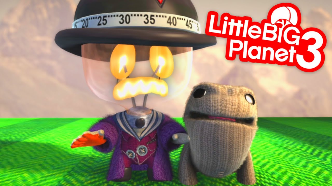 Шоу Ньютона, эпизоды 1–4 с Сэкбоем Тоддлом и Оддсоком — LittleBigPlanet 3 | EpicLBPTime
