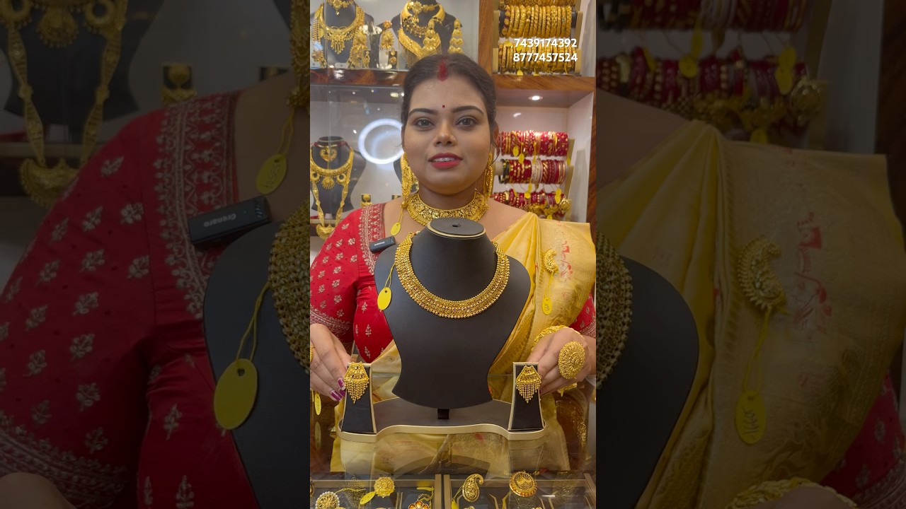 Senco Gold Gold Necklace Design #shorts #youtubeshorts #necklace #jewellery #gold #goldplated #shop