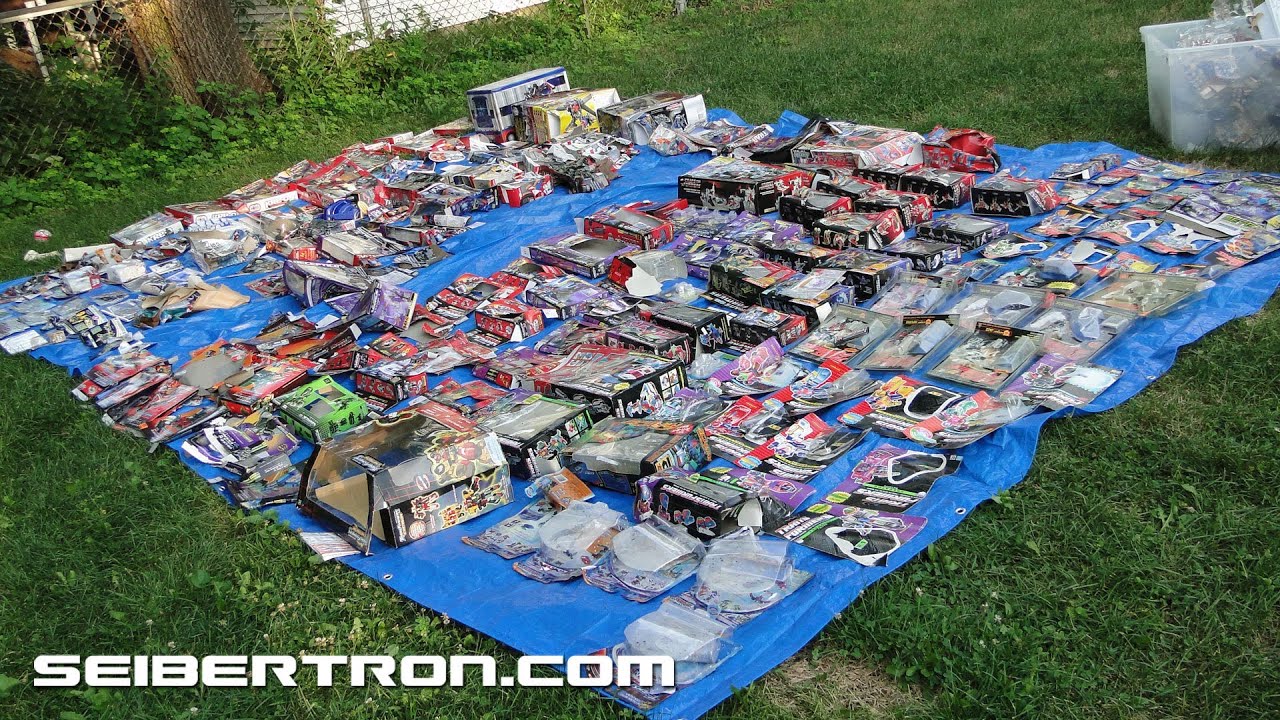 Transformers Collection destroyed by Flood in Chicago July 2011