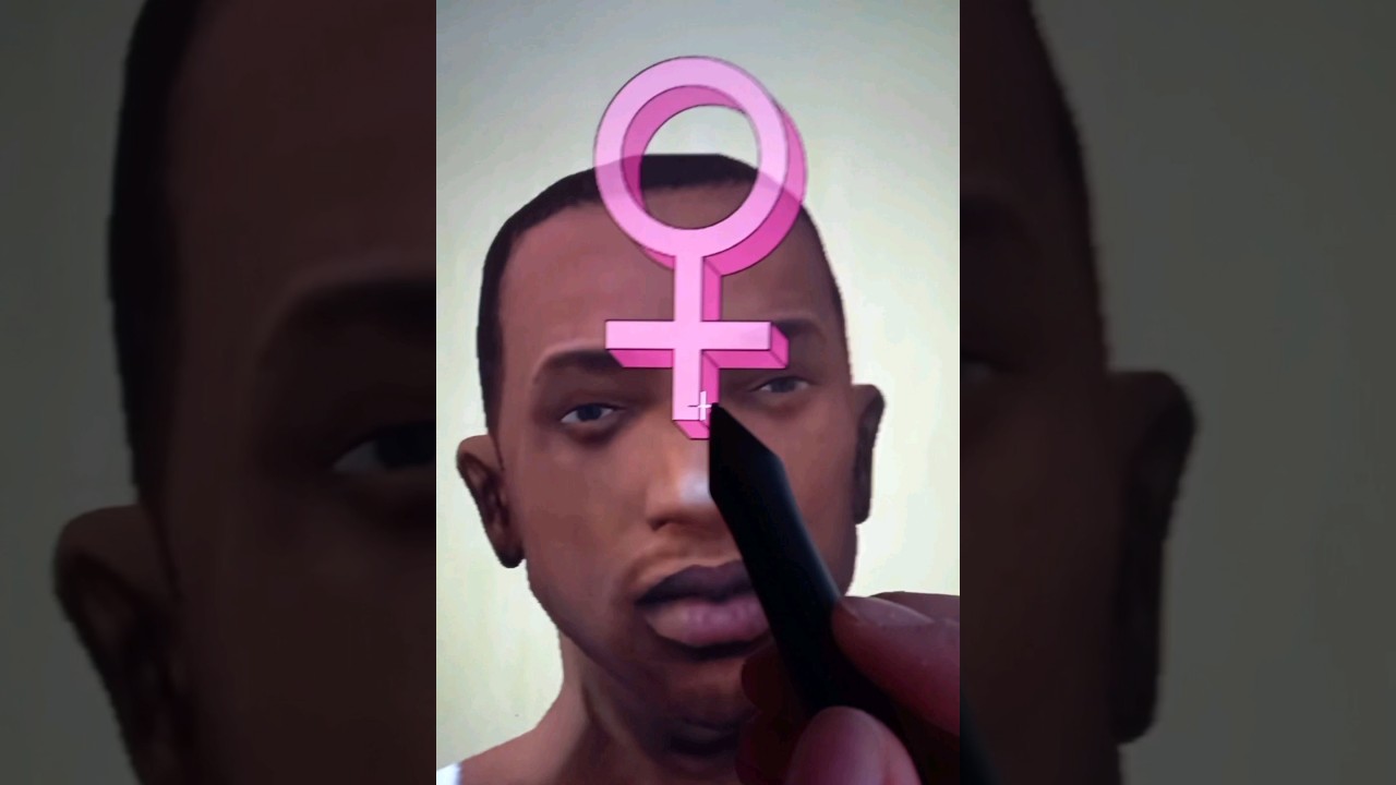 if CJ was a woman | GTA