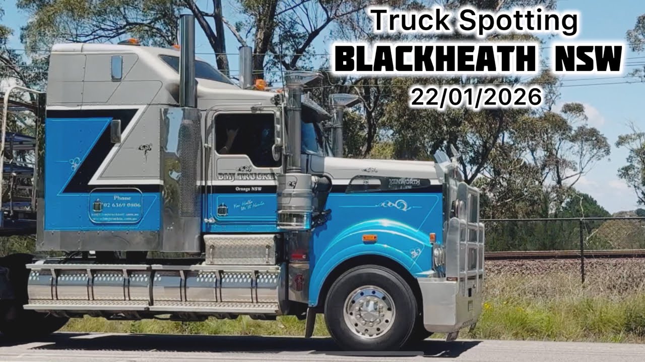 Truck Spotting Blackheath NSW Australia 22/01/2026 
