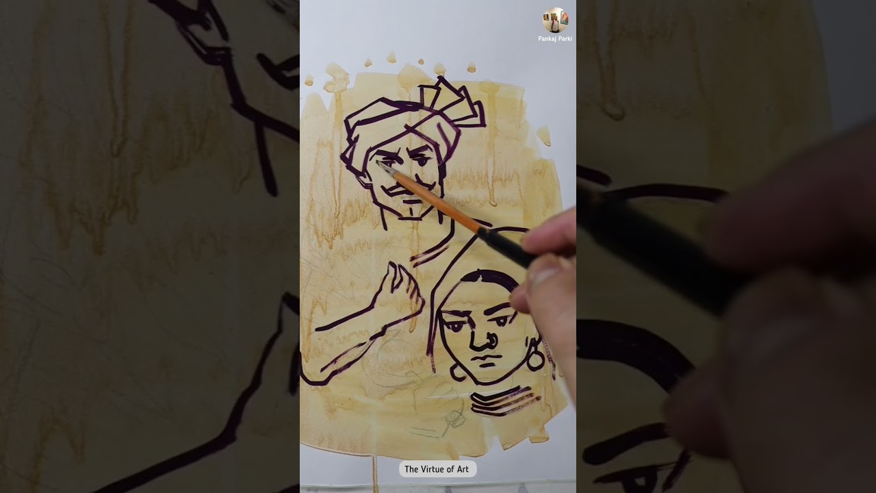 #sorts #art #painting #posterpaint #posterpainting #postercolour #youtubeshorts #drawing
