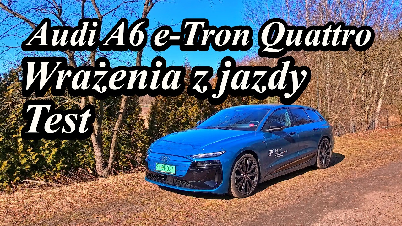 Audi A6 e-Tron. Quattro zużycie na trasie