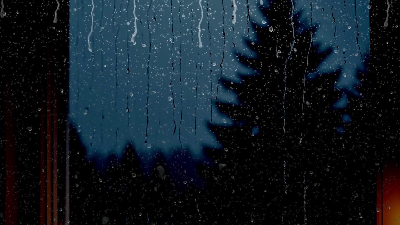Peaceful Rainstorm with Gentle Thunder BLACK SCREEN | Sleep Relaxation Dark Screen Audio