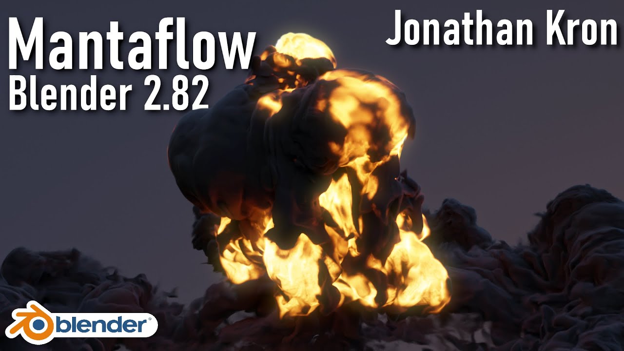 Mantaflow Better Shading And Simulations [Blender 2.82] | English