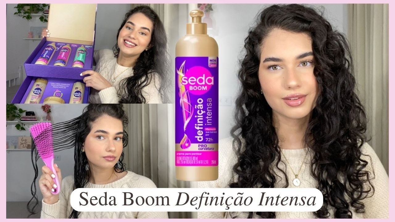testei creme SEDA BOOM DEFINIÇÃO INTENSA *nova fórmula* | Ana Moraes