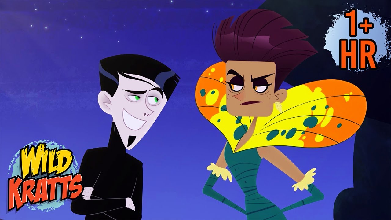 Night  Creatures 🌙 | Animal Cartoons for Kids | Wild Kratts | Scholastic Kids