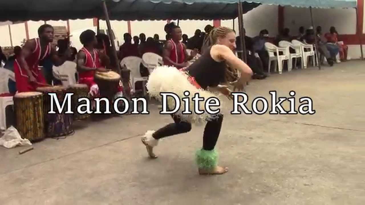 Manon dite Rokia, danse africaine de Côte d'Ivoire