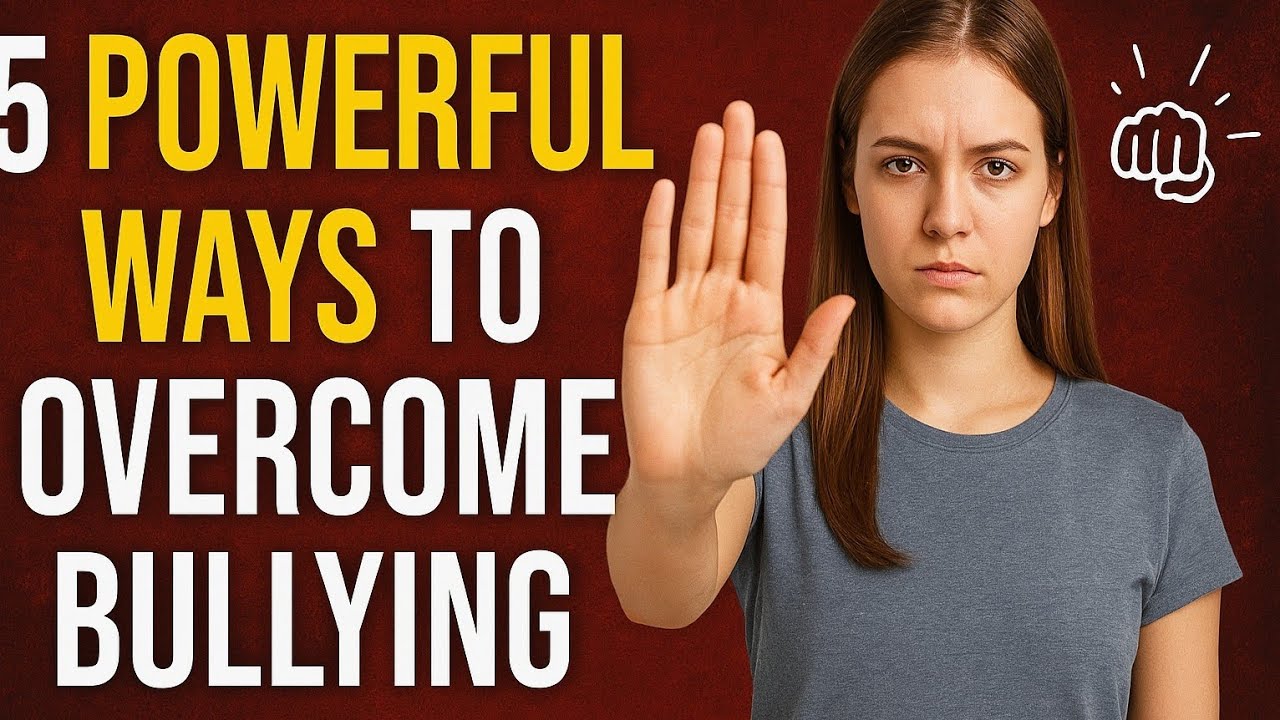 5 Powerful ways to overcome bullying #motivation #facts #lifestyle #life 