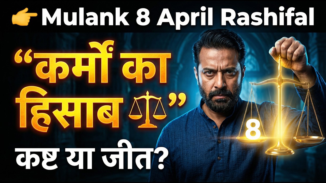 Mulank 8 April 2026 Horoscope