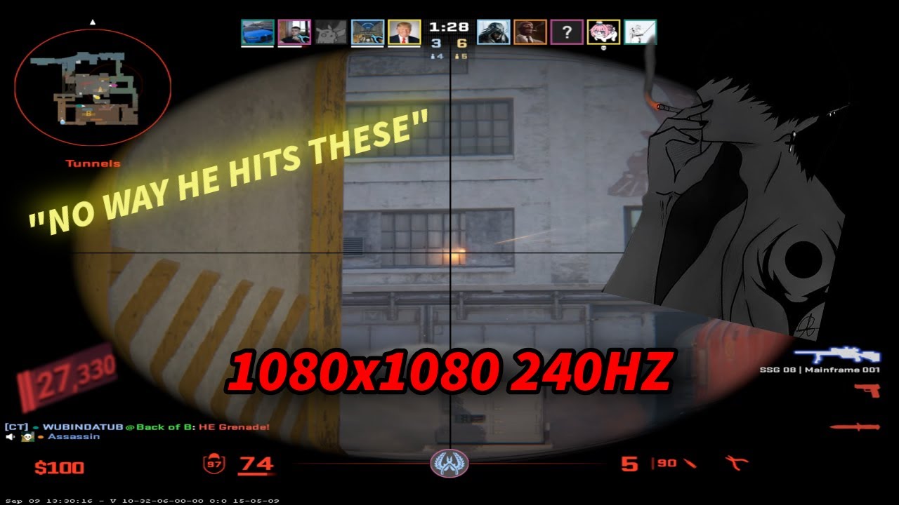 CS2 1080X1080 240HZ