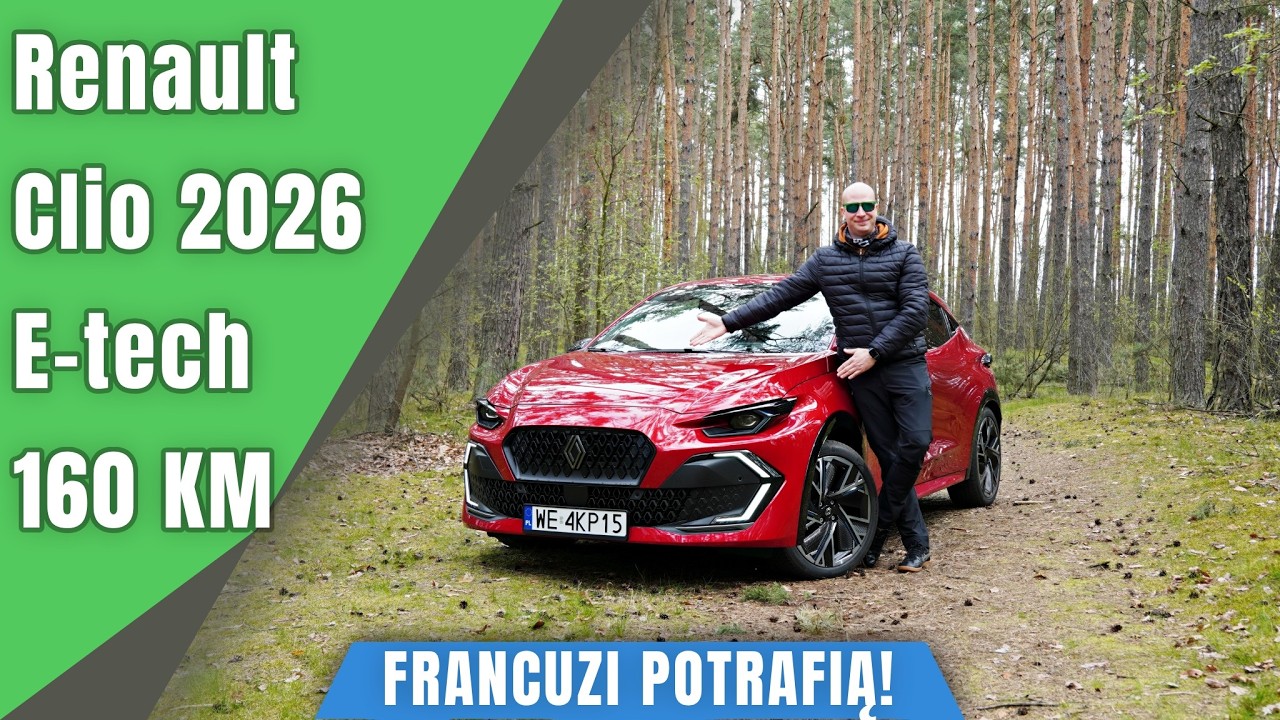 Nowe RENAULT CLIO 2026 Esprit Alpine E-Tech - Test i Prezentacja PL. Francuzi potrafią!