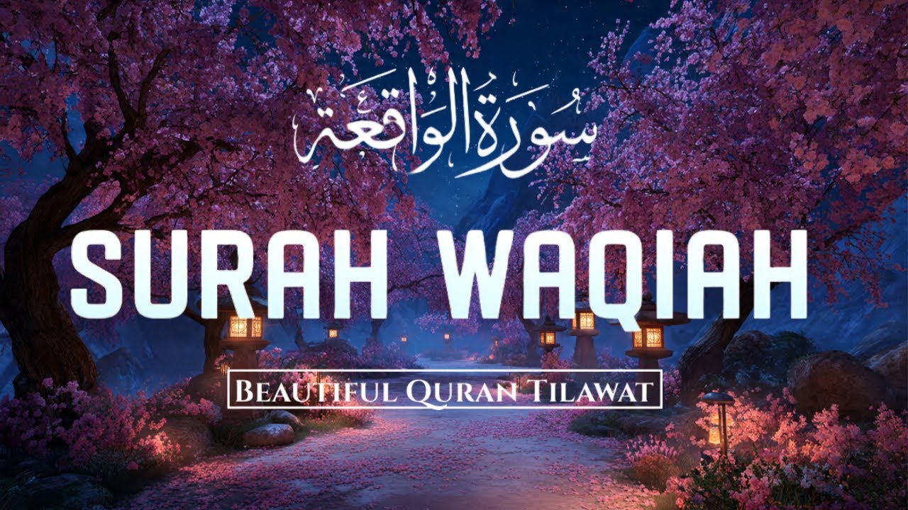 Surah Al Waqiah (سورة الواقعة) | Rizq, Wealth & Blessings | Beautiful Quran Tilawat for Barakah