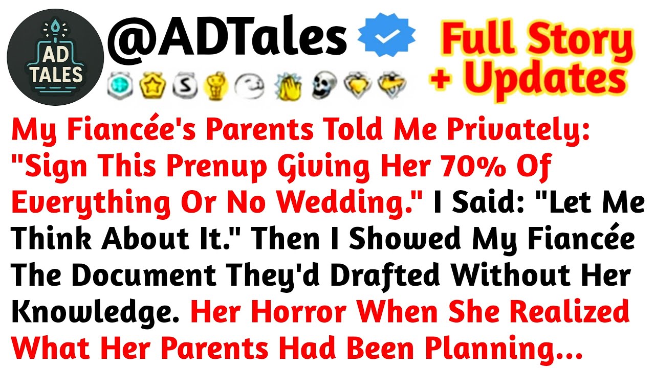 My Fiancée's Parents Told Me Privately: 