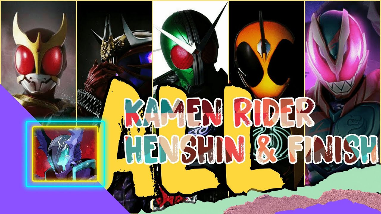 All Kamen Rider Henshin & Finisher ( Kuuga - Revice )