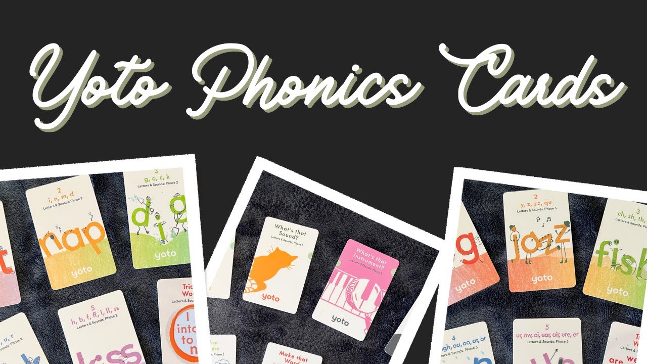 Yoto Phonics Cards 