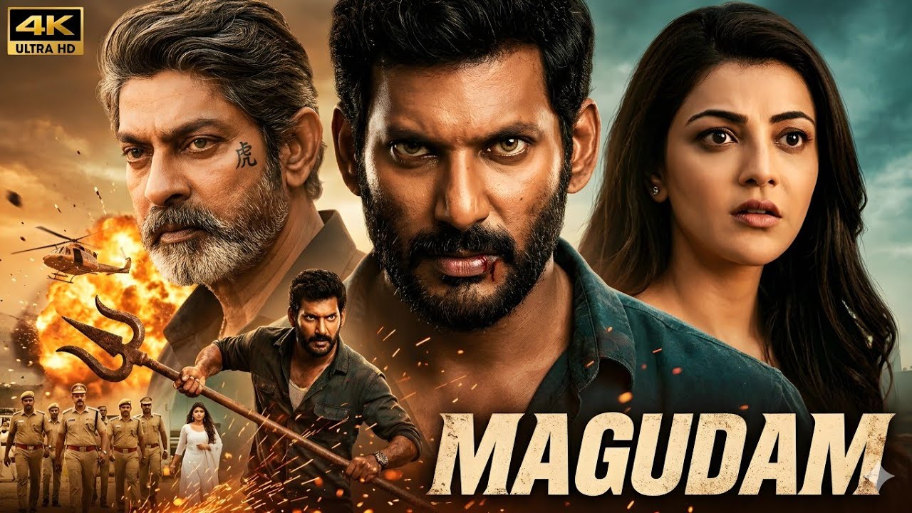 MAGUDAM | Vishal, Kajal Aggarwal | New (2026) Released Hindi Action Crime Thriller Movie | Full HD
