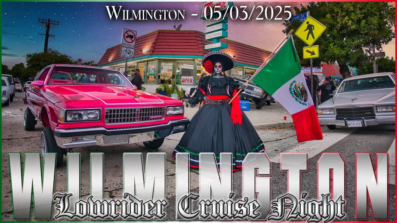 🇲🇽 Cinco de Mayo Lowrider Cruise Night | Viva La Raza 2025 💃🏽🚘