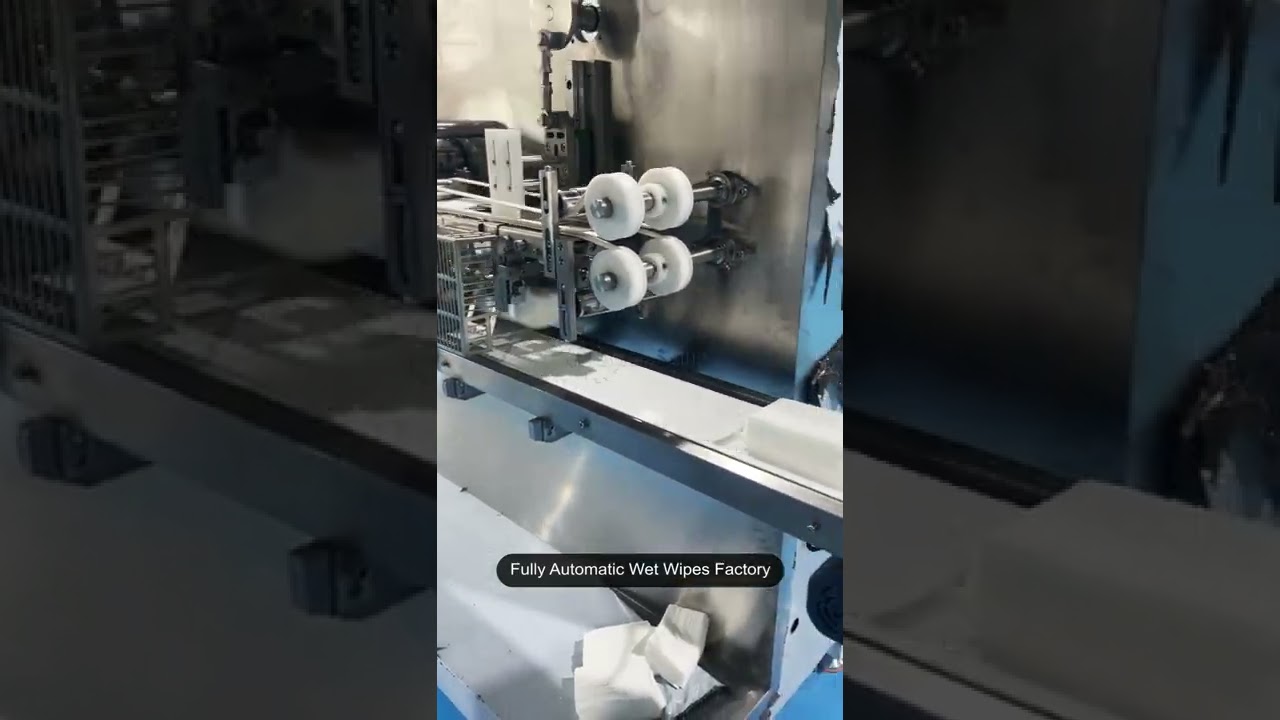 Automatic Wet Wipes Produce Factory SYF-12 Wet Tissue Machine