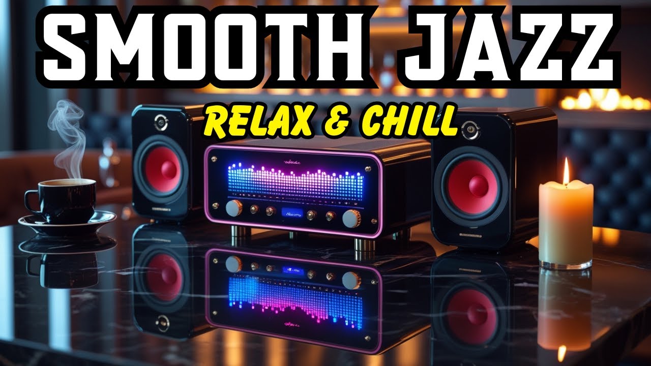 Smooth Jazz & Soul R&B Instrumental – Soft Sax & Guitar Vibes for Peaceful Relaxation