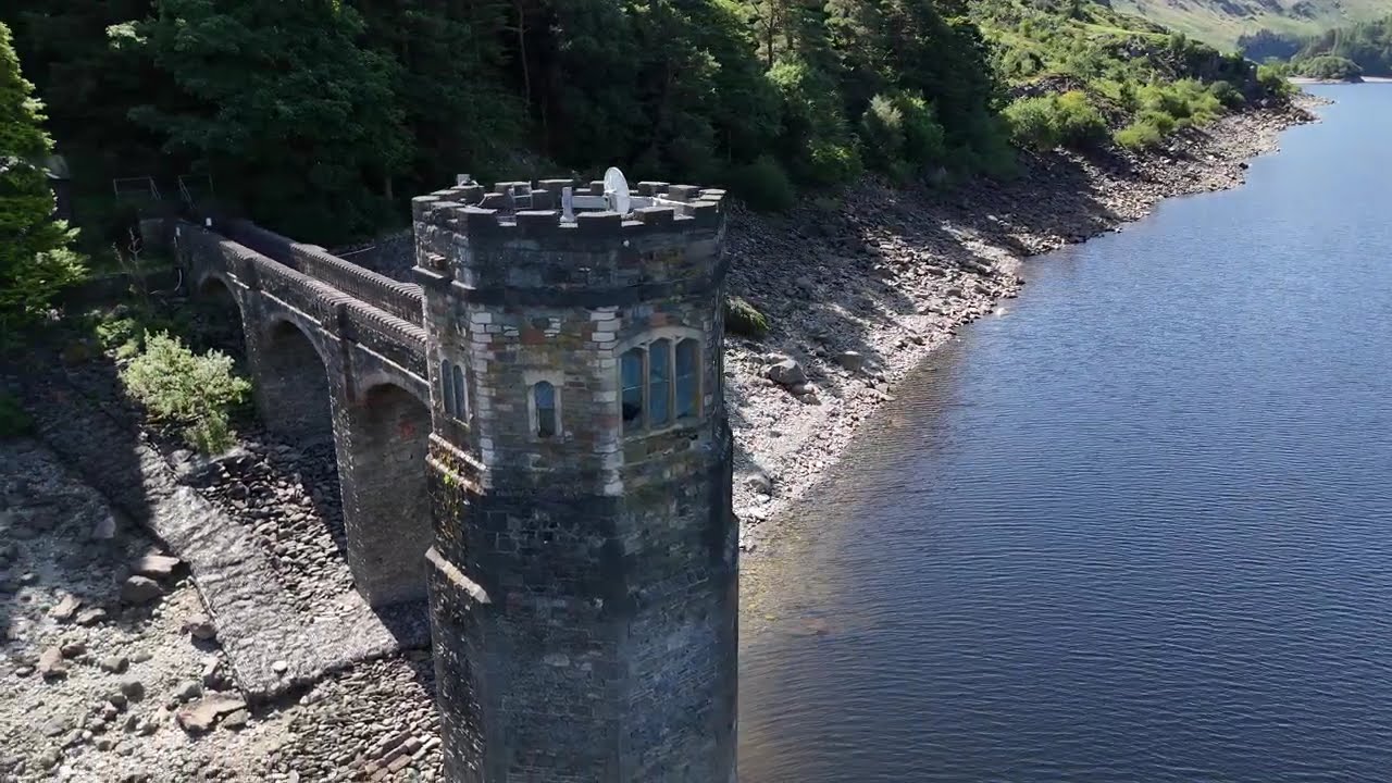 Mardale green old church repurposed to Haweswater 'Draw off' tower