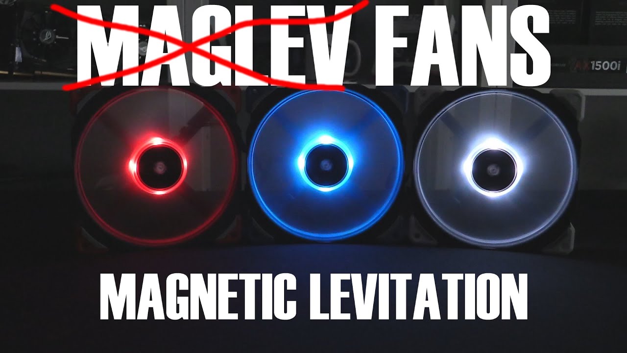 Corsair ML120 and ML140 Magnetic Levitation Fan Review