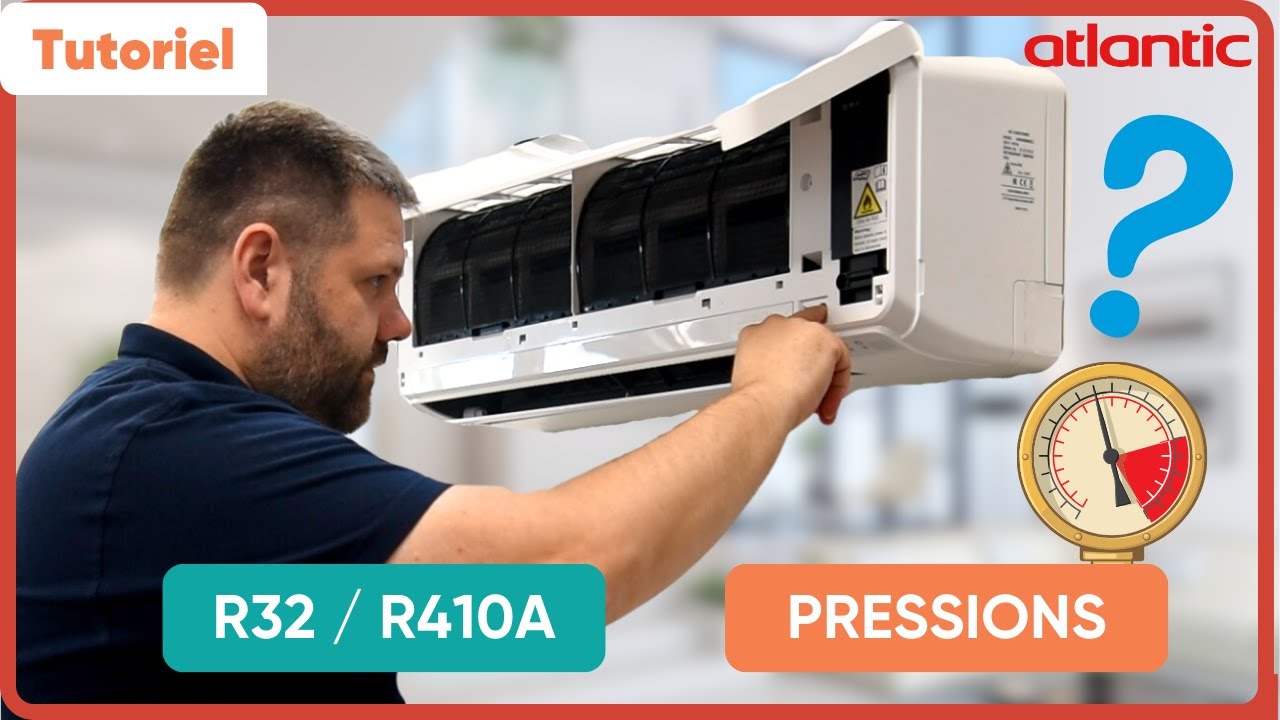 Avoir les bonnes pressions au R32 et R410A