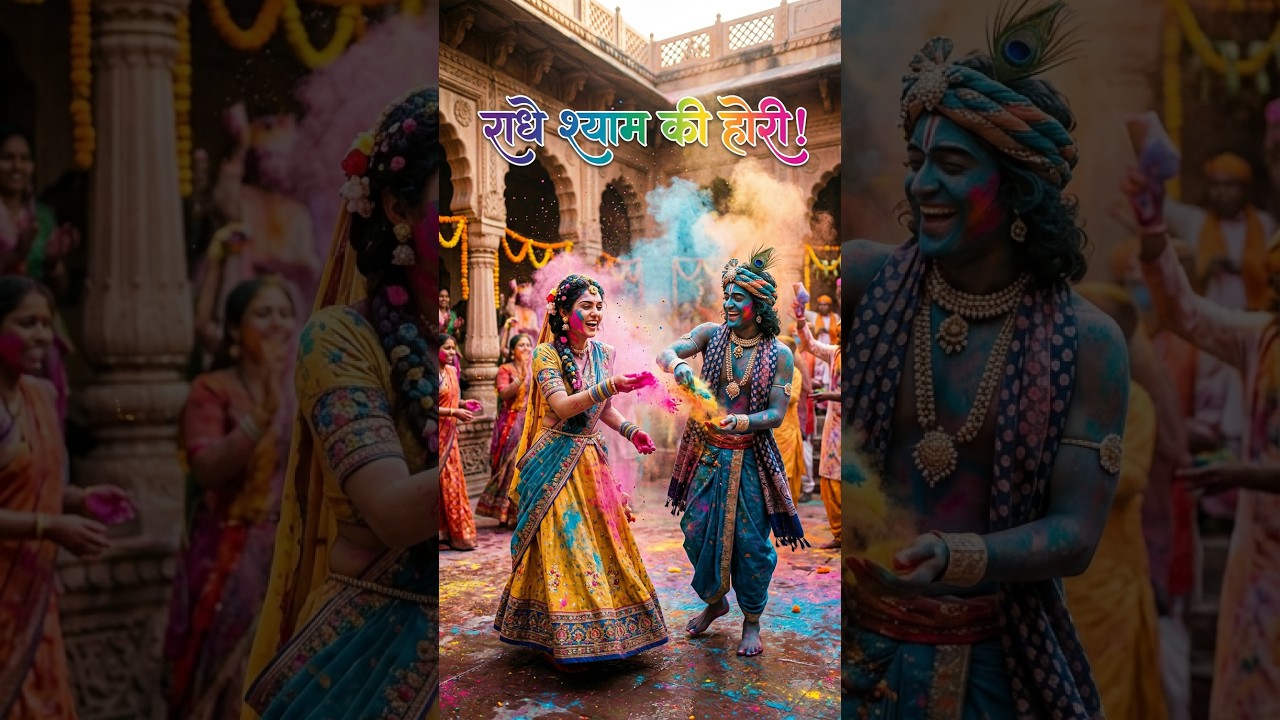 रंग बरसे नंदलाला 🌸 | Radha Krishna Holi Bhajan 2026 | Braj Holi Song | Vrindavan Special