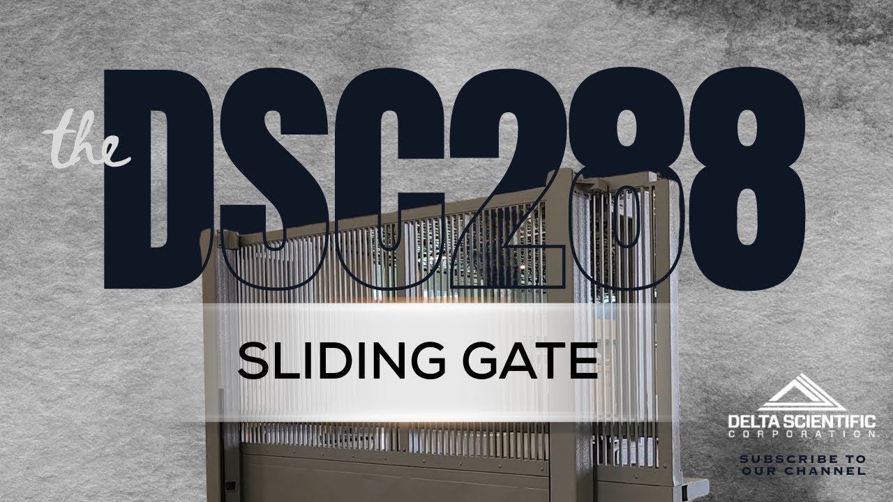 DSC288 Sliding High Security M50 Rated Gate Demonstration | Delta Scientific