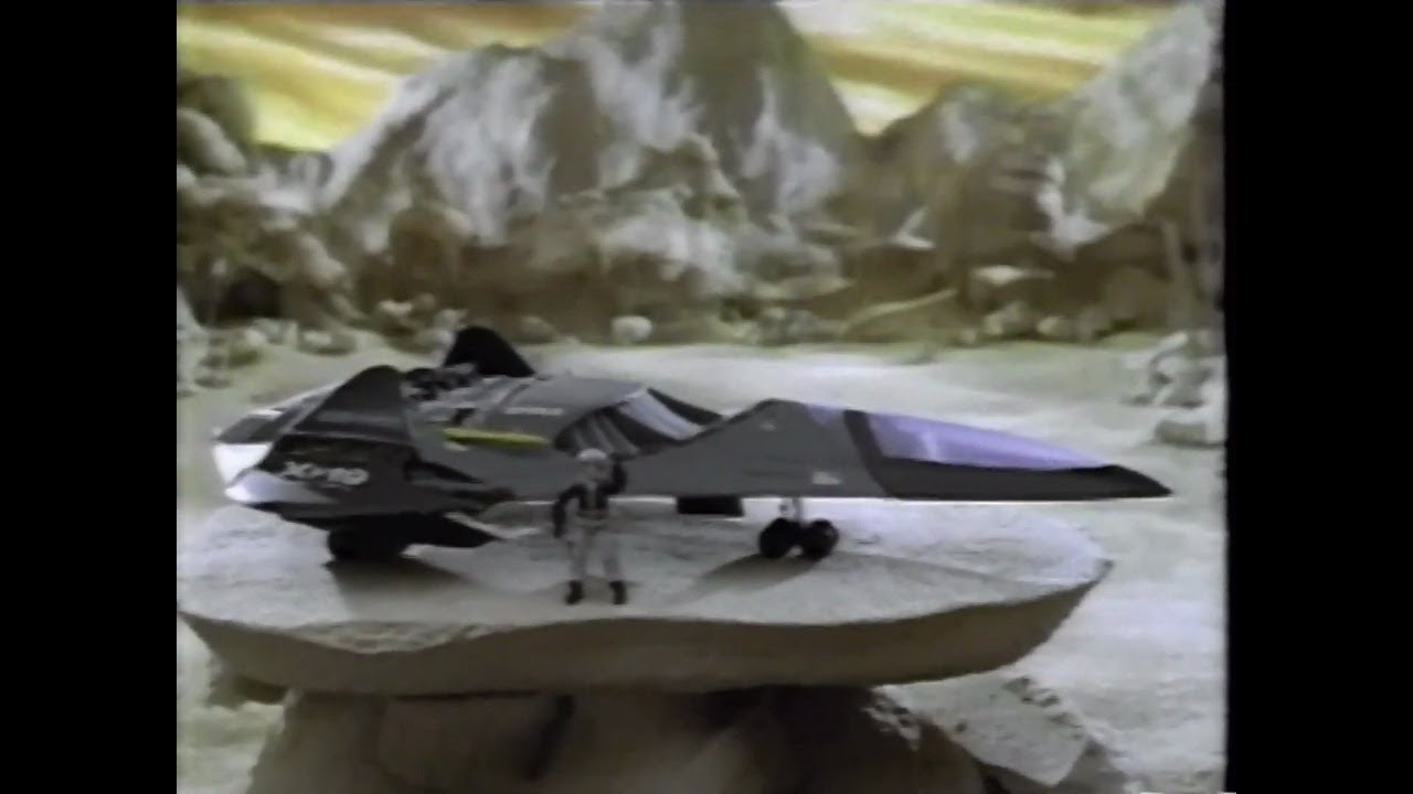 G.I. Joe Phantom X-19 Stealth Fighter (Hasbro) TV Commercial - 1989